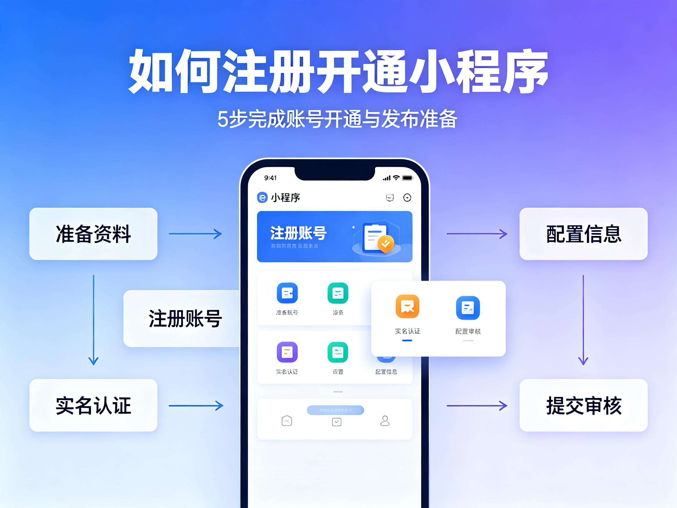 云南省|如何注册开通备案一个小程序